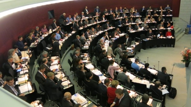 Debatte im Kantonsratssaal Luzern